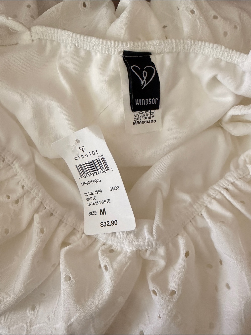 Windsor White Dress - Picture 3 of 4